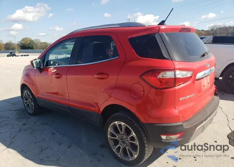 2020 Ford Ecosport Titanium from USA, damaged, VIN MAJ6S3KL0LC350038